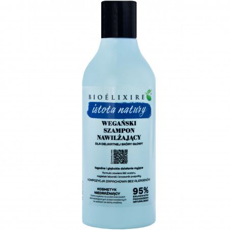 Bioelixire Wegański szampon nawilżający z baobabem 400ml