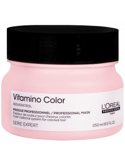 L'oreal Resveratrol Vitamino Color odżywcza maska do włosów farbowanych 250ml