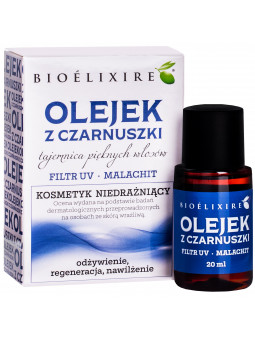 Bioelixire Olejek z Czarnuszki regeneruje, nawilża i odżywia 20ml