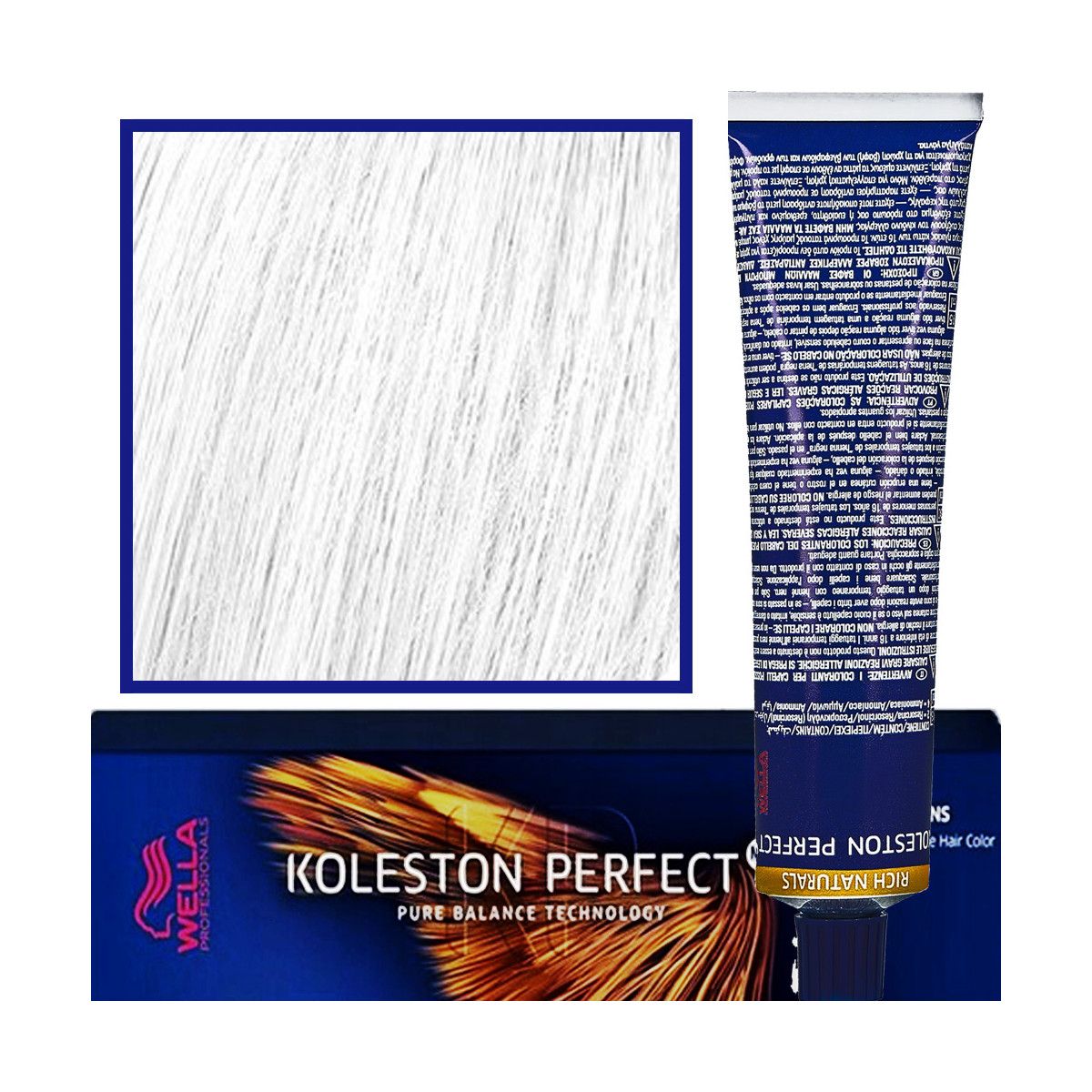 Wella Koleston Perfect Me profesjonalna farba do koloryzacji włosów 60ml kolor 0/00 Przejrzysty
