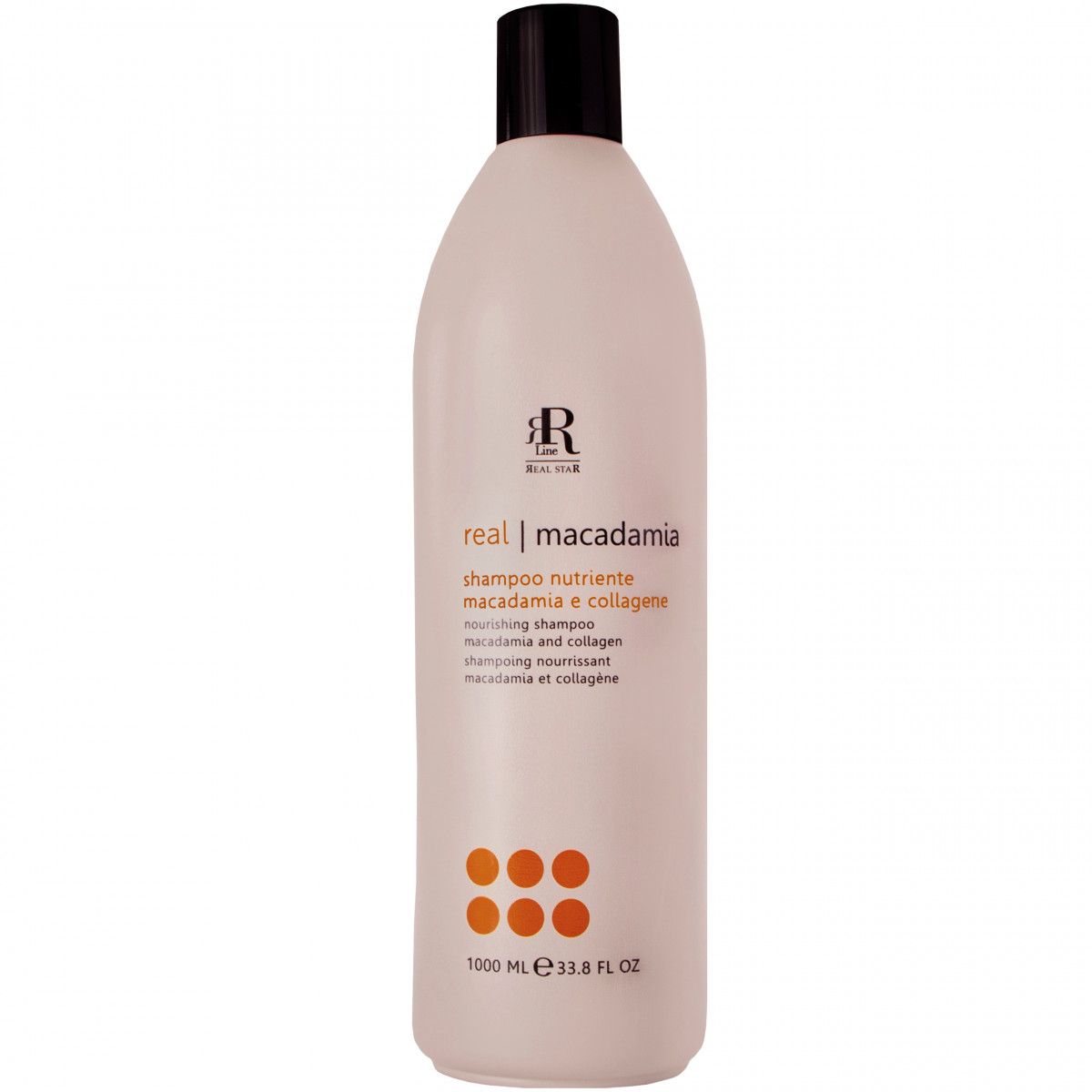 RR Line Macadamia Star odżywczy szampon do włosów zniszczonych i suchych 1000ml