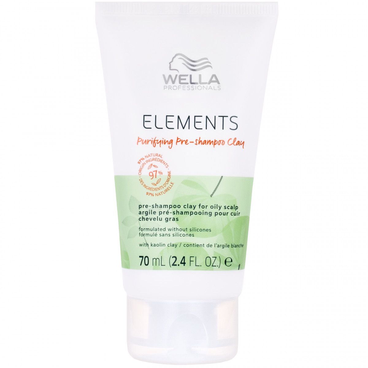 Wella Elements Purifying Pre-shampoo Clay – oczyszczająca glinka do skóry głowy, 70 ml