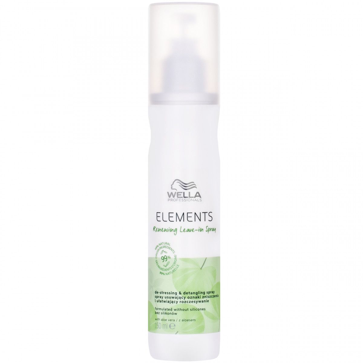 Wella Elements Renewing Leave-in Spray – odbudowująca odżywka do włosów w sprayu, 150 ml