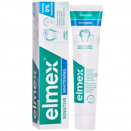 Elmex Sensitive Whitening pasta do zębów wrażliwych 75 ml