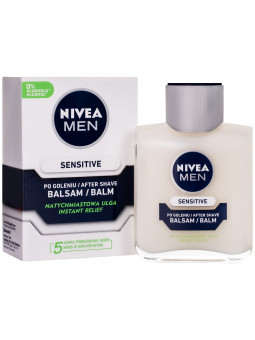 Nivea Men Sensitive – łagodzący balsam po goleniu dla mężczyzn, 100 ml