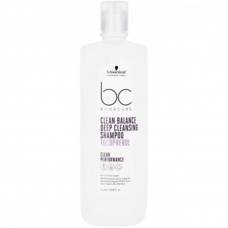 Schwarzkopf BC Clean Balance Deep Cleansing - szampon oczyszczający 1000ml