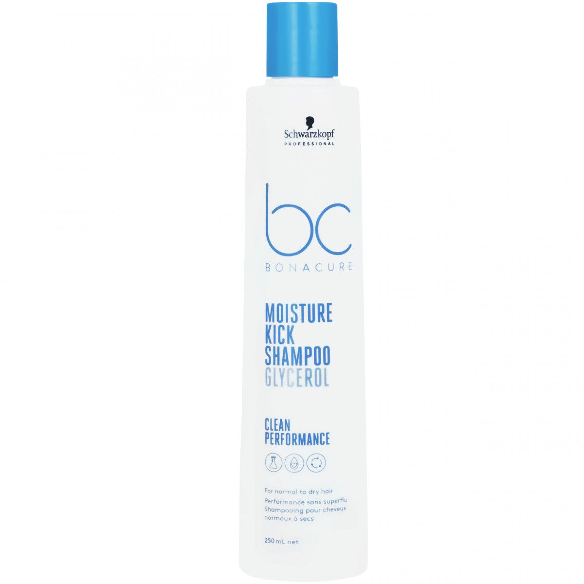 Schwarzkopf BC Moisture Kick Shampoo Glycerol - szampon intensywnie nawilżający 250ml