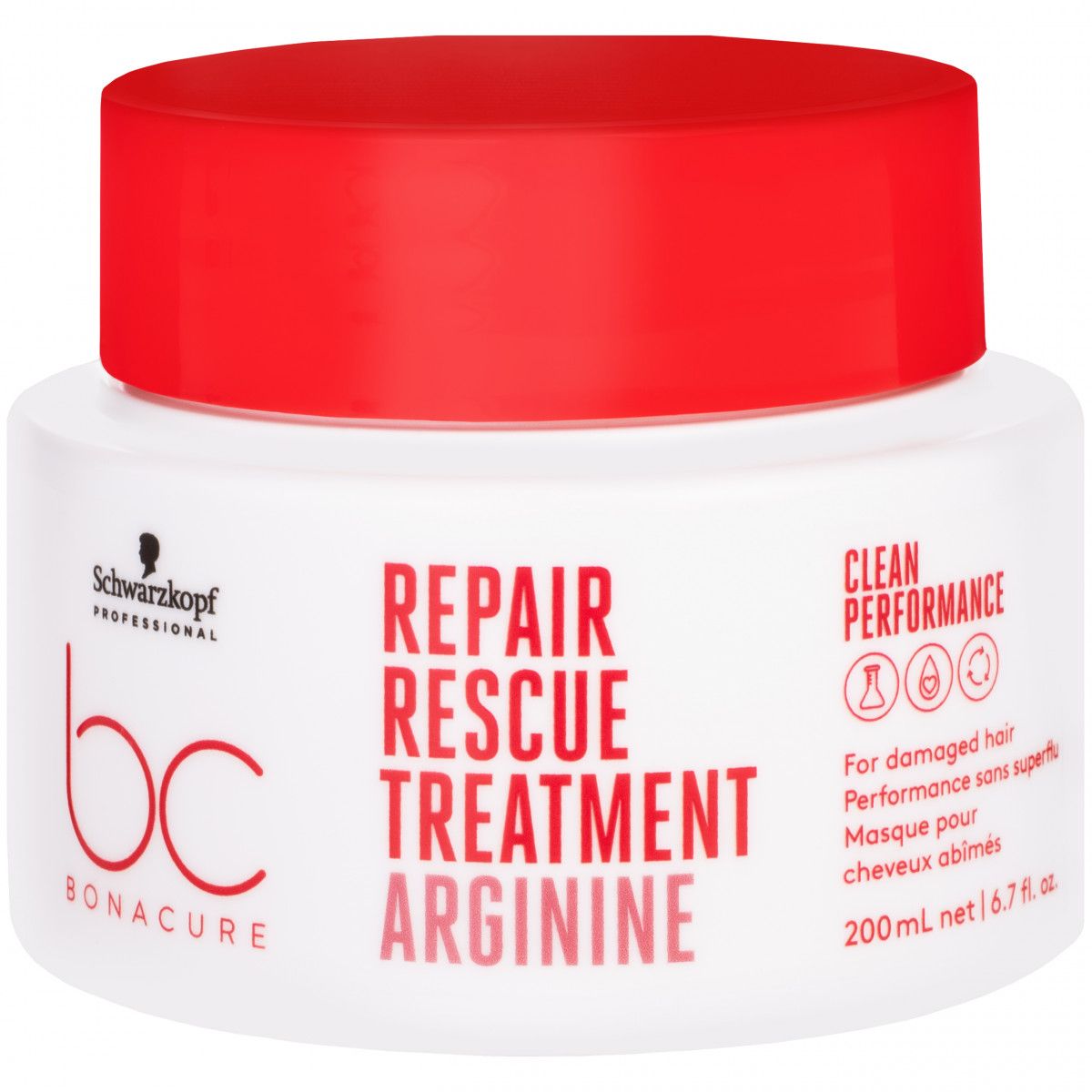 Schwarzkopf BC Repair Rescue Treatment Argine Mask - intensywnie regenerująca maska 200ml