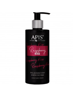 Apis Raspberry Kiss – pielęgnacyjny, perfumowany krem do rąk o zapachu słodkich malin, 300 ml