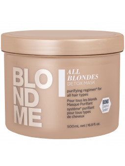 Schwarzkopf BlondMe All Blondes Detox Mask – maska do włosów blond 500ml