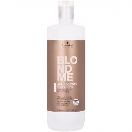 Schwarzkopf BlondMe All Blondes Detox - szampon oczyszczający do włosów blond 1000ml