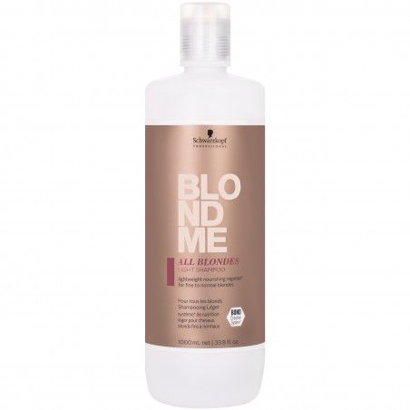 Schwarzkopf BlondMe All Blondes Light Shampoo delikatny szampon do włosów blond 1000ml