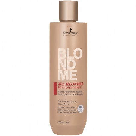 Schwarzkopf BlondMe All Blondes Rich Conditioner – głęboko regenerująca odżywka do włosów blond