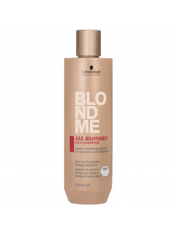 Schwarzkopf BlondMe All Blondes Rich Shampoo - Szampon 300ml