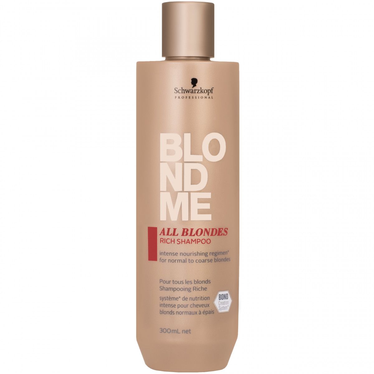 Schwarzkopf BlondMe All Blondes Rich Shampoo - Szampon 300ml