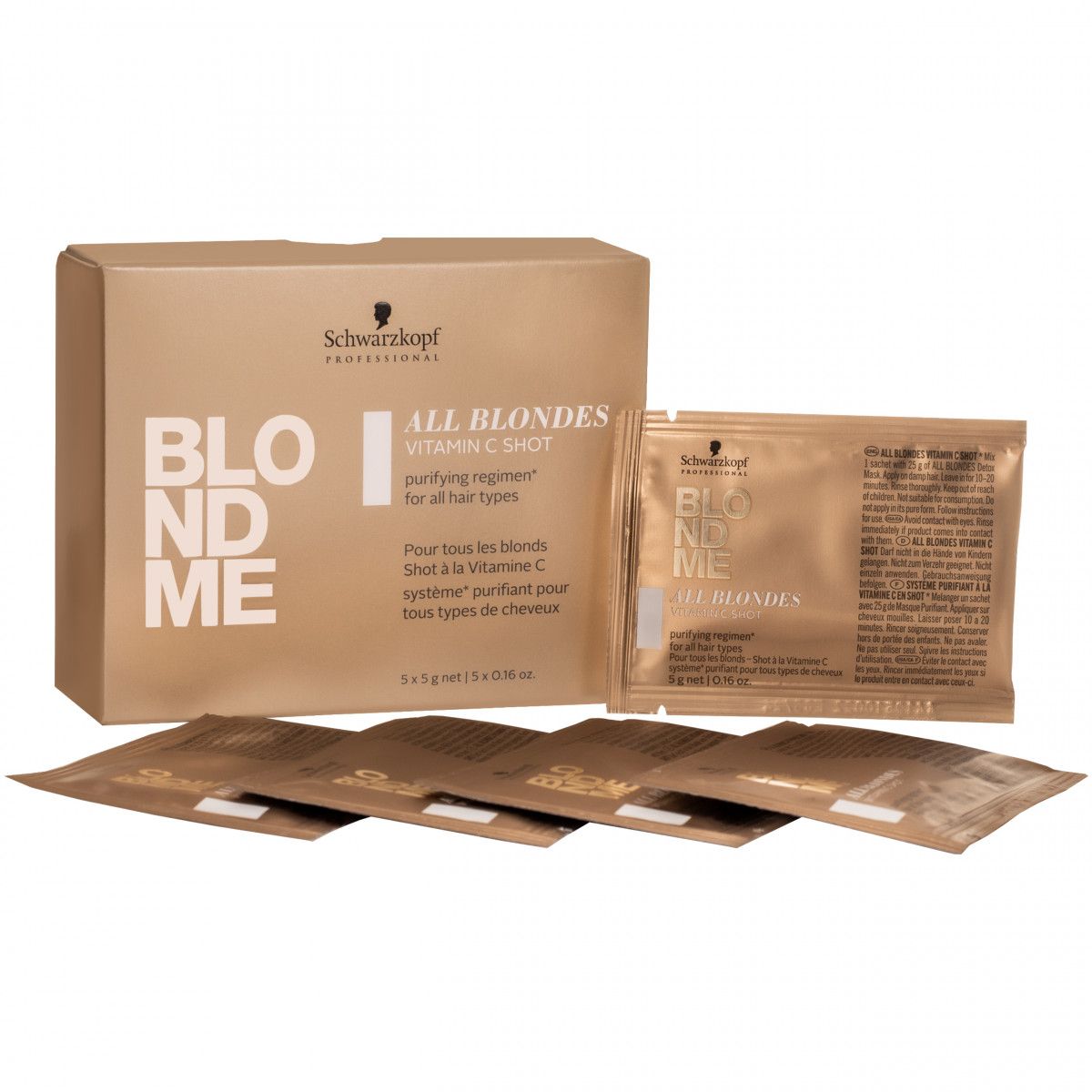 Schwarzkopf BlondMe All Blondes Vitamin C Shot - 5x5g