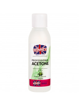 Ronney Professional Nail Acetone Aloe – aloesowy aceton do paznokci, 100 ml