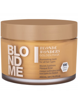 Schwarzkopf BlondMe Blonde Wonders Golden Mask - maska do włosów blond 450ml