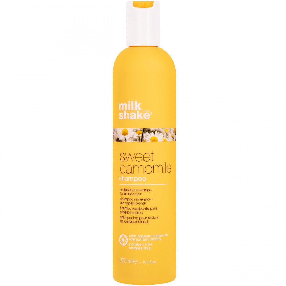 Milk Shake Sweet Camomile Shampoo – rewitalizujący szampon do włosów blond, 300 ml