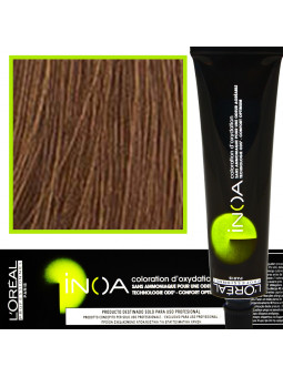 Loreal Inoa farba do włosów głęboki i trwały kolor dodatkowa ochrona włosa 60 ml 7.8 Blond Mokka