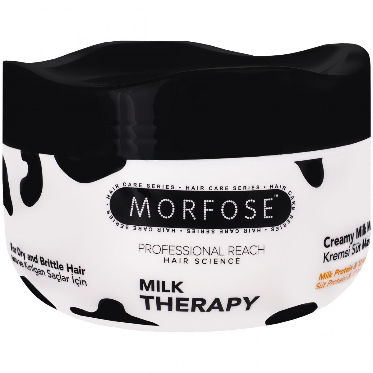 Morfose Milk Therapy Mask – odżywcza maska do włosów suchych i osłabionych, 500ml