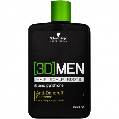 Schwarzkopf 3D Men Anti Dandruff Shampoo szampon przeciwłupieżowy 250ml