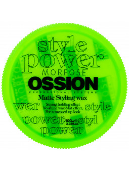 Morfose Ossion Matte Styling Wax – mocny, matowy wosk do stylizacji, 100ml