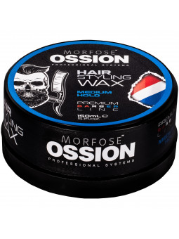 Morfose Ossion Hair Styling Wax Medium Hold – nabłyszczający wosk do stylizacji włosów, 150ml