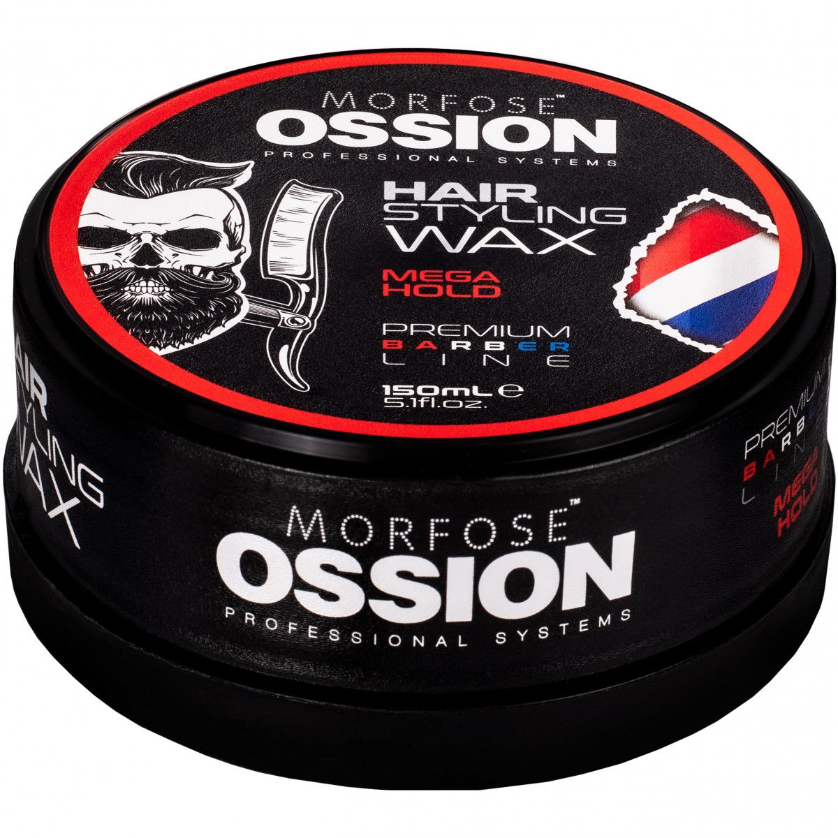 Morfose Ossion Hair Styling Wax Mega Hold – bardzo mocno utrwalający wosk do stylizacji włosów, 150 ml