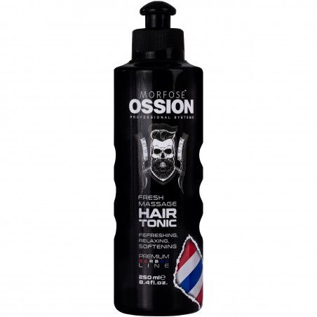 Morfose Ossion Premium Barber Refreshing Hair Tonic – odświeżający, męski tonik do włosów, 250ml