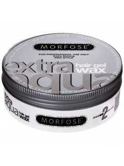 Morfose Extra Aqua Hair Gel Wax Extra Shining – żelowy wosk mocno nabłyszcza i utrwala, 150ml