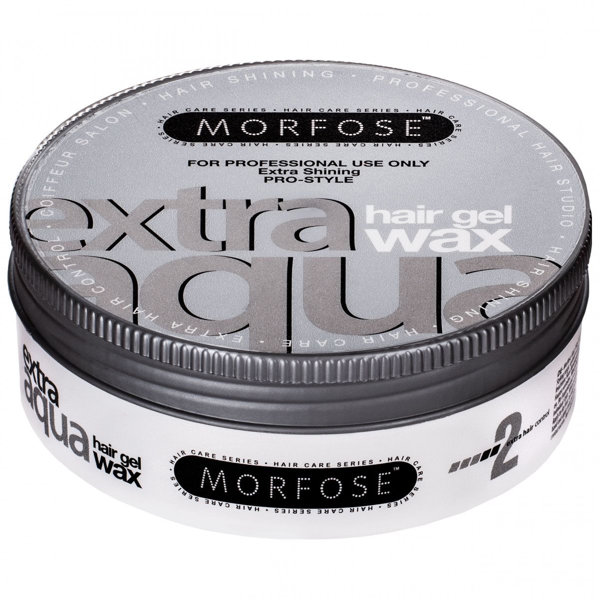 Morfose Extra Aqua Hair Gel Wax Extra Shining – żelowy wosk mocno nabłyszcza i utrwala, 150ml