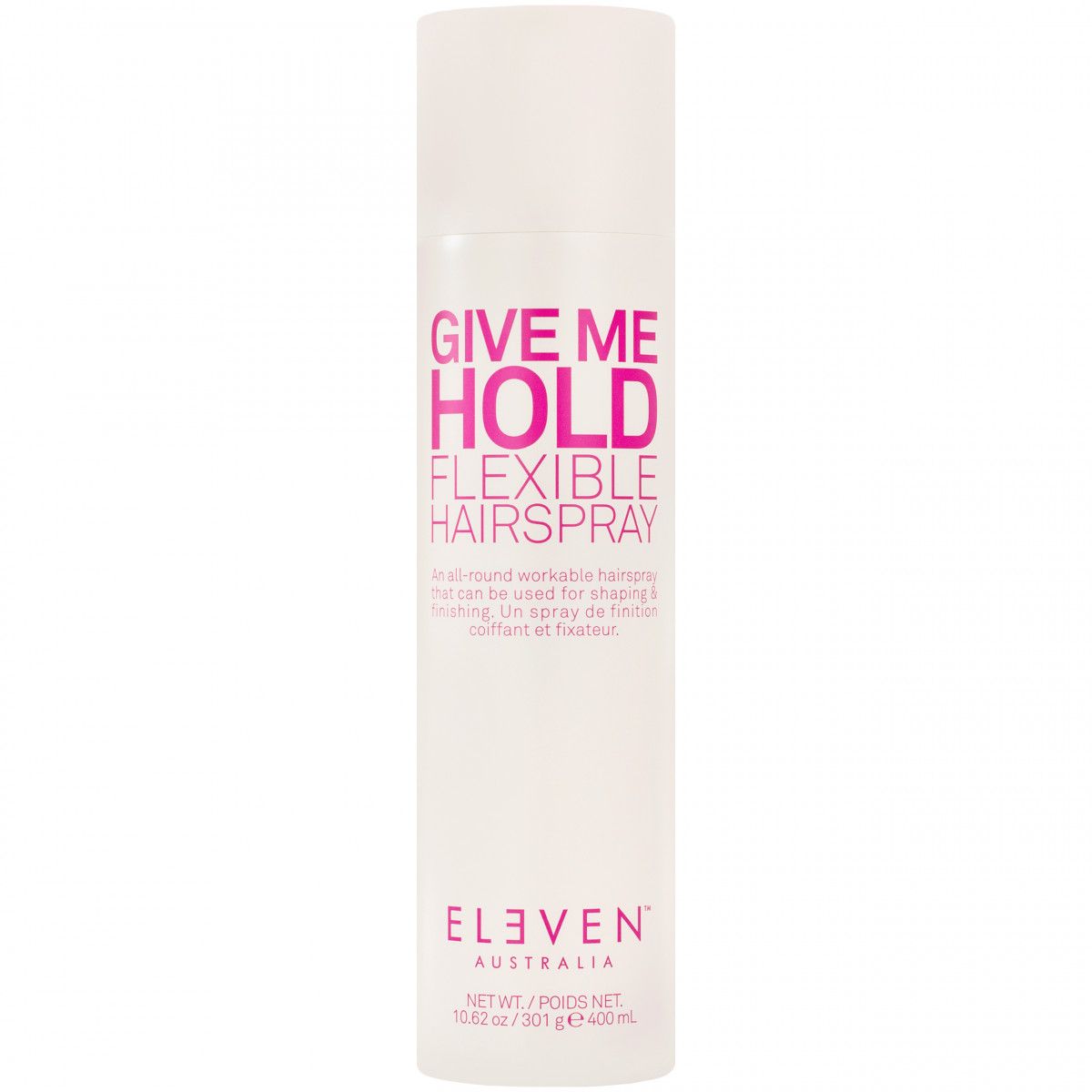 Eleven Australia Give Me Hold Flexible Hairspray - elastyczny lakier do włosów, 400ml
