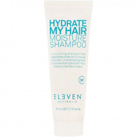 Eleven Australia Hydrate My Hair Moisture Shampoo - mocno nawilżający szampon do włosów, 50ml