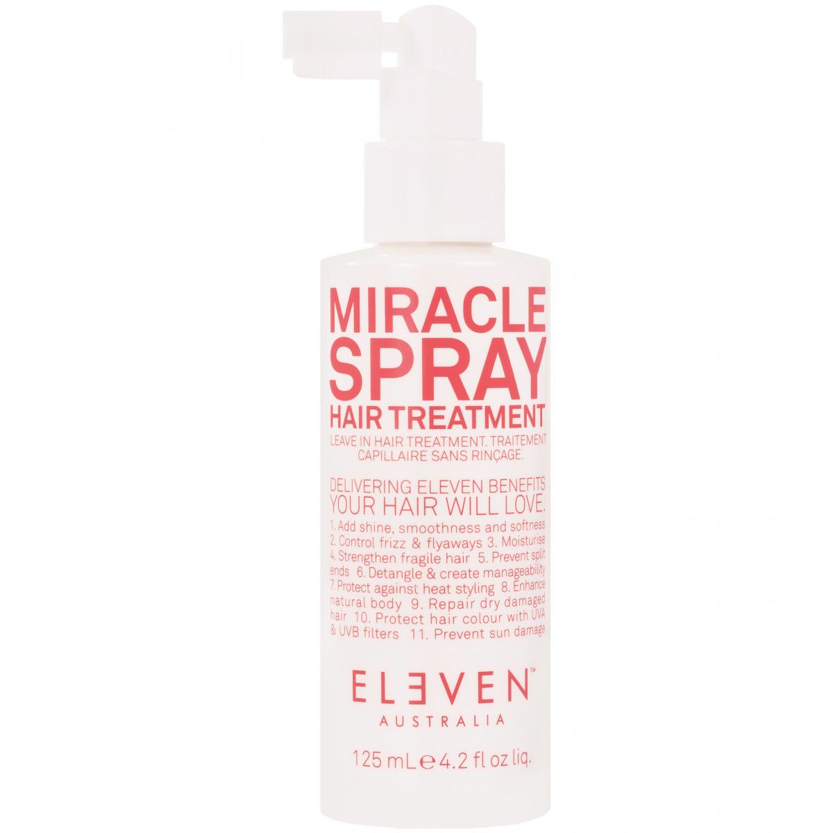 Eleven Australia Miracle Hair Treatment - delikatna kuracja w sprayu, 11 korzyści, 125ml