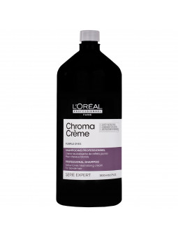 Loreal Chroma Creme Shampoo Purple Dyes – szampon do włosów farbowanych blond, 1500ml