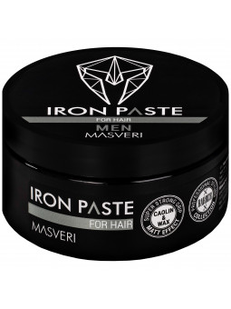 Masveri Iron Paste For Hair - bardzo mocna, matowa pasta do włosów krótkich i śred