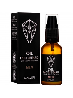 Masveri Face Beard Oil Dry...