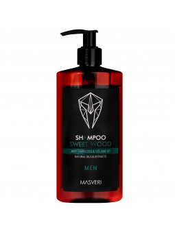 Masveri Sweet Wood Anti Hair Loss & Volume Up Shampoo - szampon przeciw wypadaniu włosów dla mężczyzn, 250ml