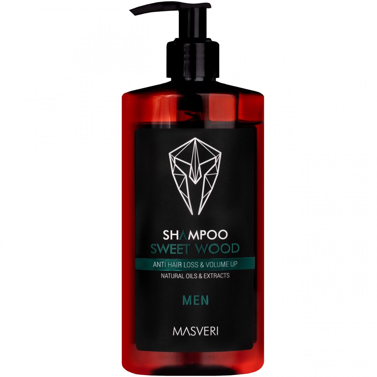 Masveri Sweet Wood Anti Hair Loss & Volume Up Shampoo - szampon przeciw wypadaniu włosów dla mężczyzn, 250ml