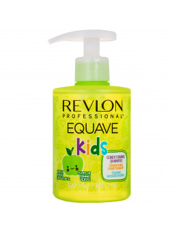 Revlon Equave Kids Conditioning Shampoo Green Apple - delikatny szampon dla dzieci, 300ml