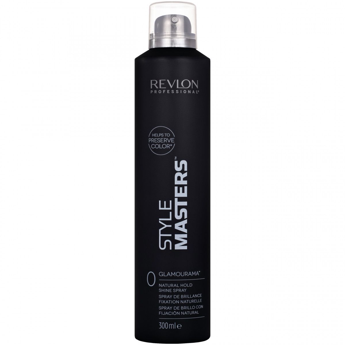 Revlon Style Masters Glamourama Natural Hold Shine Spray - spray nabłyszczający włosy, 300ml