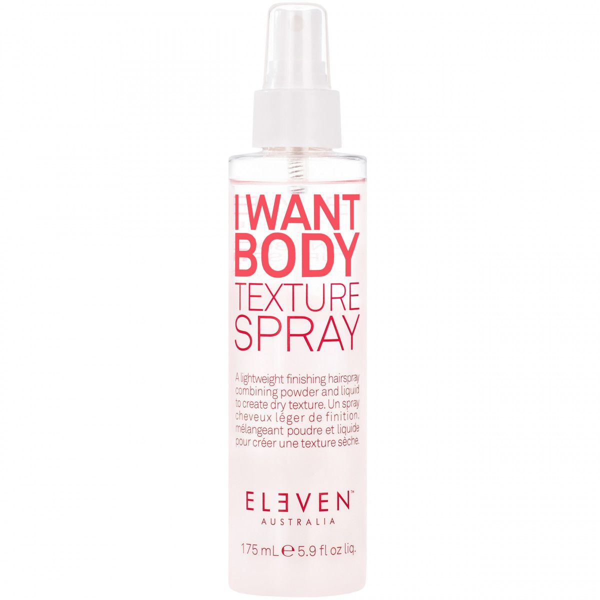 Eleven Australia I Want Body Texture Spray - lekki spray teksturyzujący do włosów, 175ml