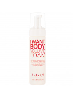 Eleven Australia I Want Body Volume Foam - lekka pianka do włosów cienkich, 200ml