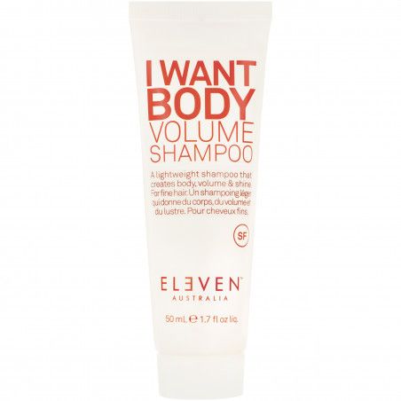 Eleven Australia I Want Body Volume Shampoo - szampon do włosów cienkich i opornych, 50ml