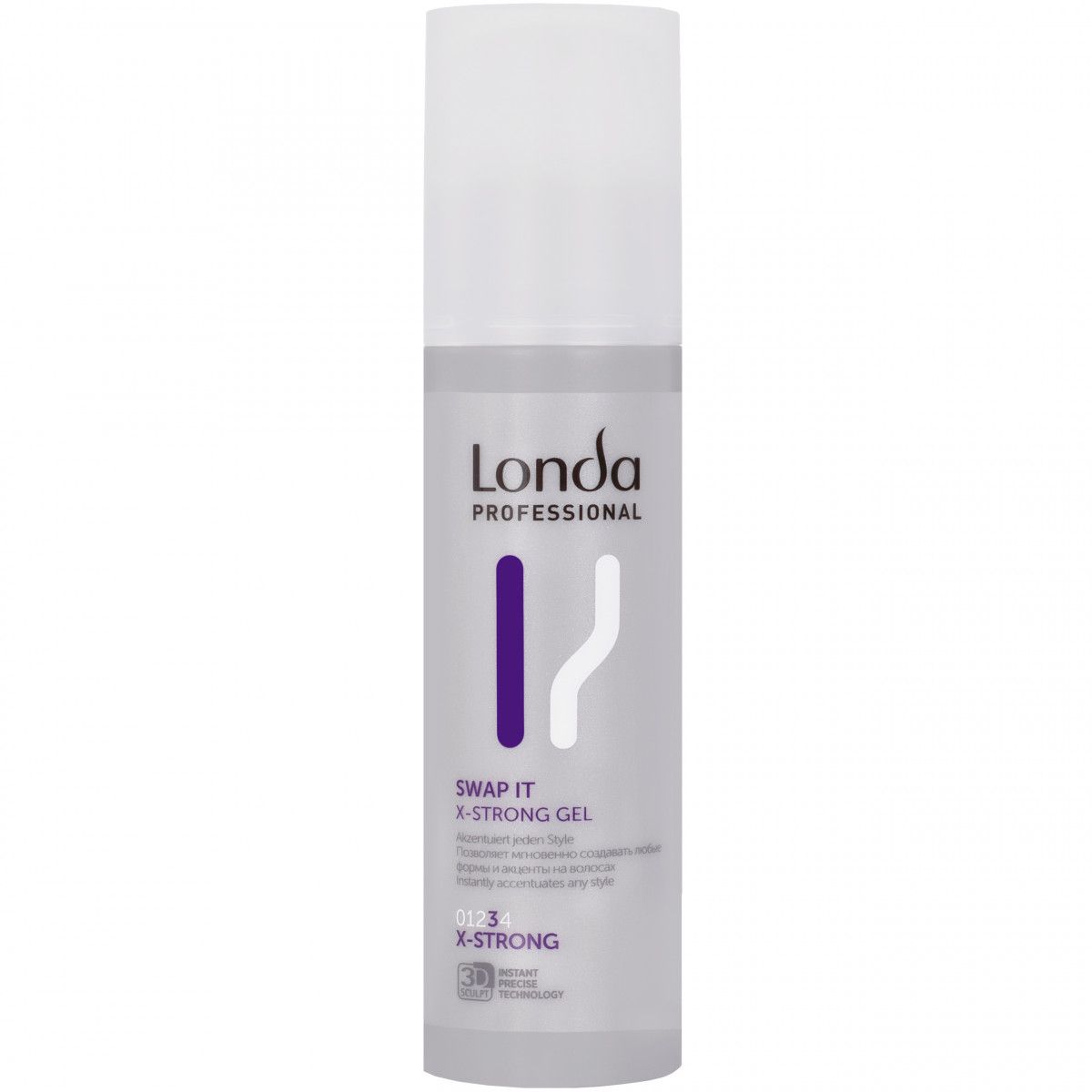 Londa Professional Swap It X-Strong Gel - bardzo mocny żel do stylizacji fryzur, 100ml