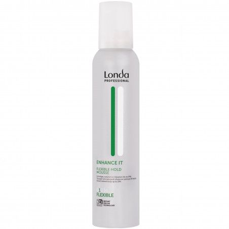 Londa Enhance It Flexible Hold Mousse – pianka do stylizacji włosów zwiększająca objętość, 250ml