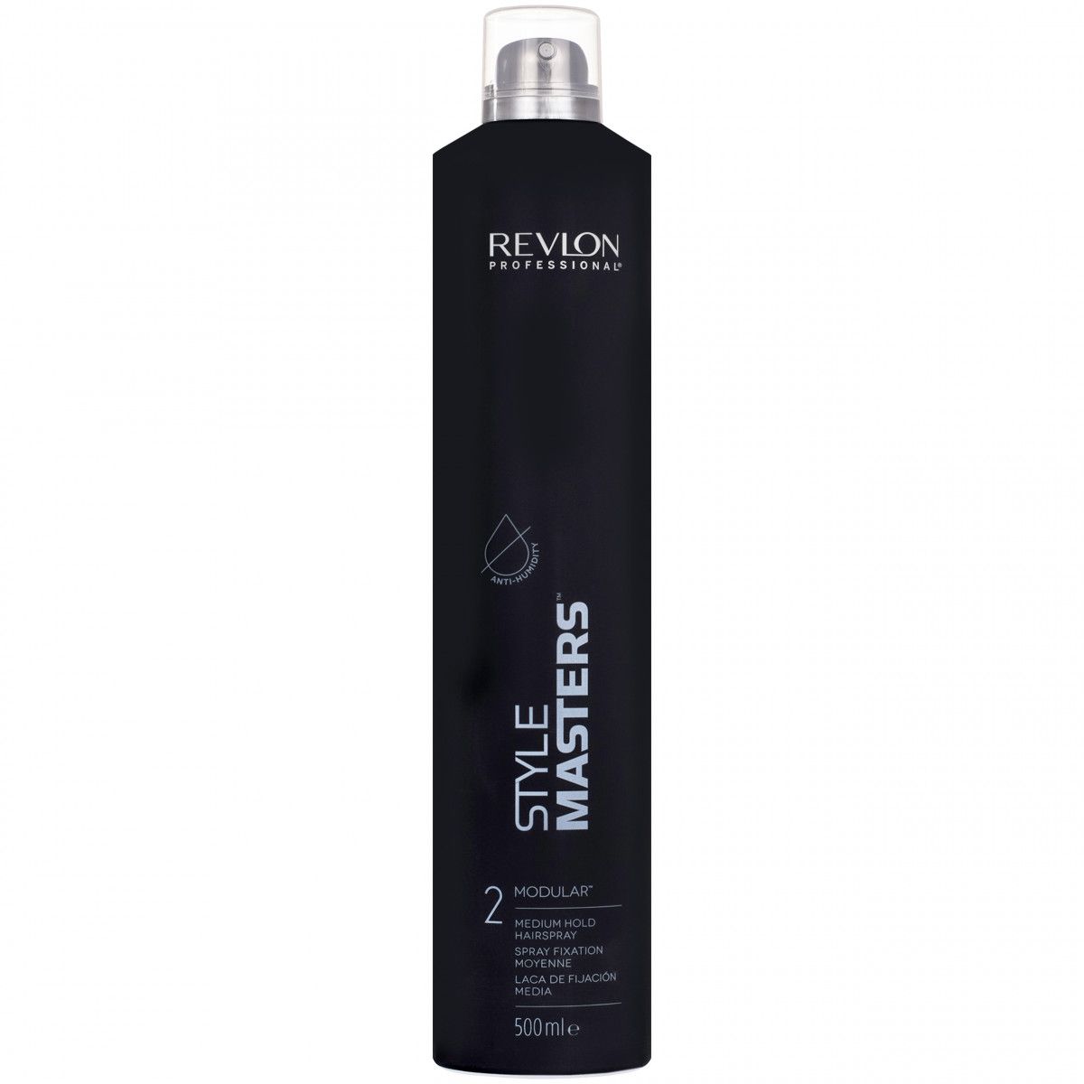 Revlon Style Masters Modular Medium Hold Hairspray - lakier do włosów o średnim stopniu utrwalenia, 500ml