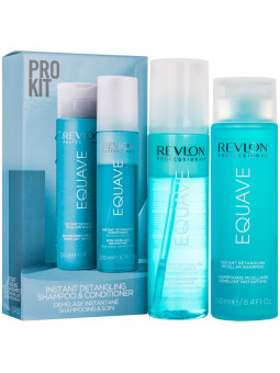 Revlon Equave szampon + odżywka - zestaw intensywnie nawilżający do włosów zniszczonych