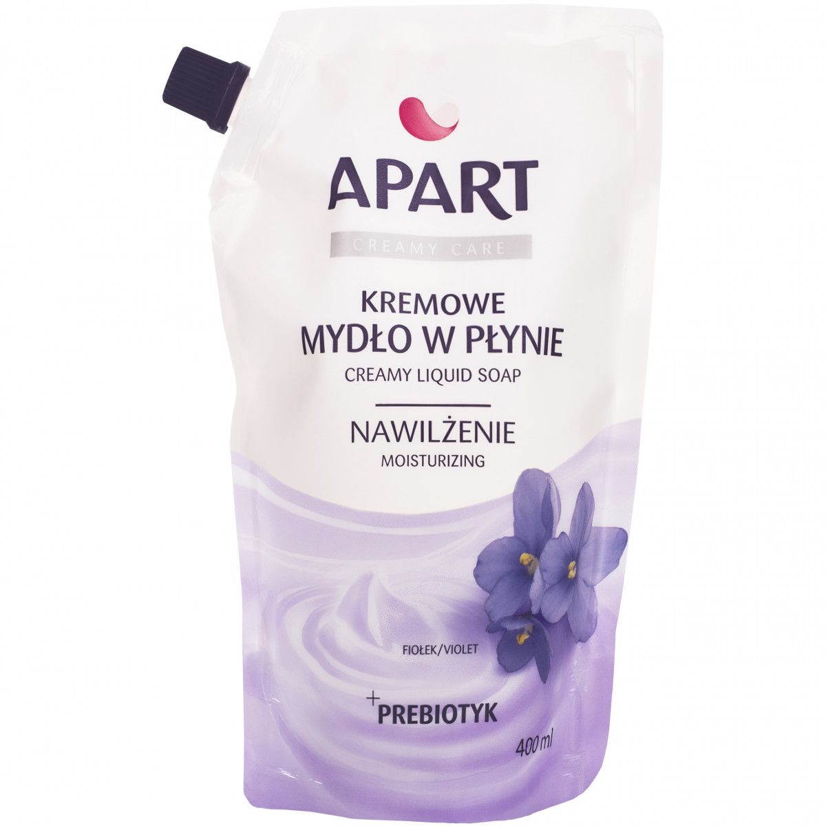 Apart Natural Passion Flower & Violet – kremowe mydło w płynie, zapas do uzupełnienia 400 ml